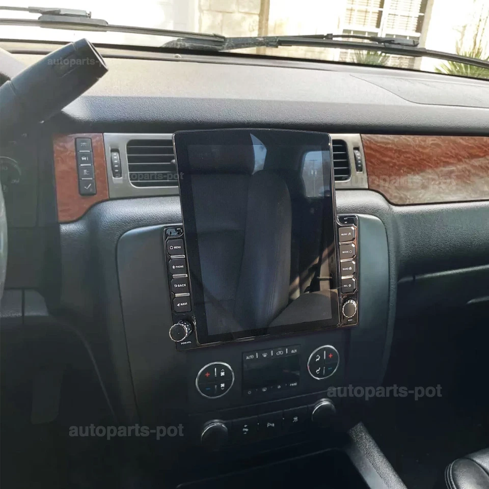 Radio GPS estéreo para automóvil Apple Carplay Android 13 para Chevrolet Avalanche 2007-2012 Foto 3 de 4