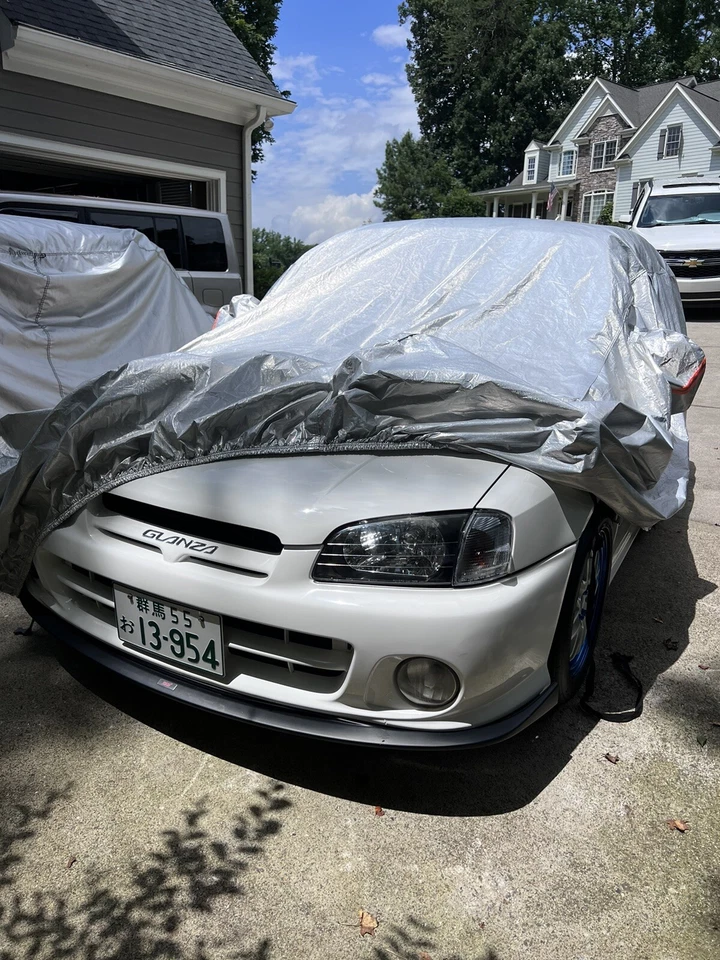 Capa de carro externa resistente à água Toyota Starlet EP91 Glanza V JDM - Imagem 2 de 3