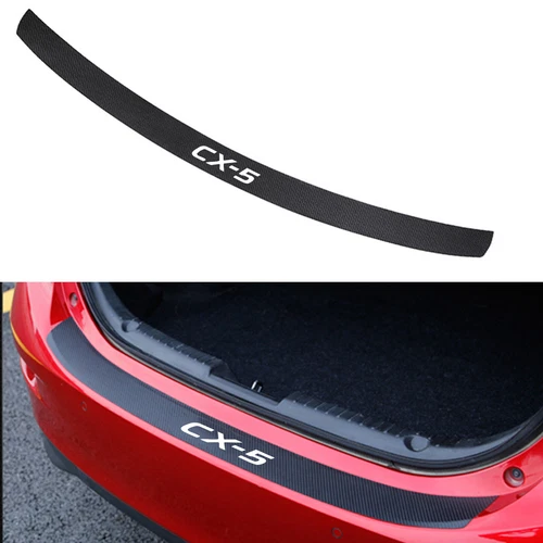 Rear Bumper Guard Protector Trim Car Trunk Protectors For Mazda Cx5 (white) - Picture 1 of 5