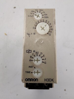 Omron H3DK-M2 Multi-Function Timer Relay   24 240V AC/DC   DIN Rail