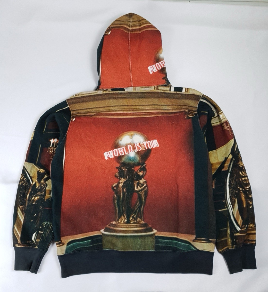 Supreme x Scarface The World Is Yours Hooded Sweatshirt Size Large
