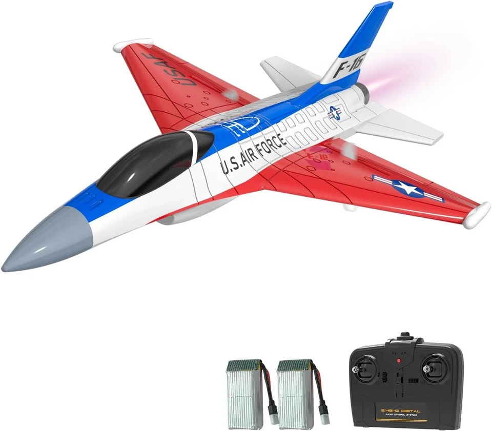 F-16 Fighting Falcon RC Jet - Family-Friendly 2.4GHz Aircraft for Outdoor Fun - Image 3 of 4