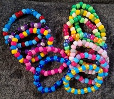 12 Mystery Kandi Bracelets- RAVE- EDM- PLUR- EDC- FESTIVAL