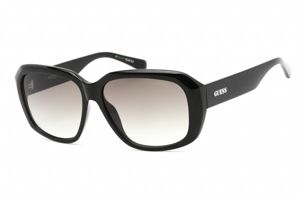GUESS Black Oversized Square Sunglasses. New without tag Guess GU00200 Shiny Black Prescription Sunglasses main image 3