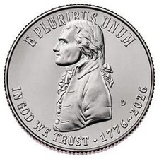 2026 "JULY 4th" Privy Declaration Of Independence Quarter 25c In Hand