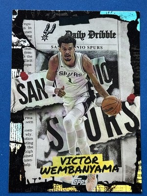 Victor Wembanyama 2025-26 Topps Basketball Daily Dribble Foil #DD-11 Spurs