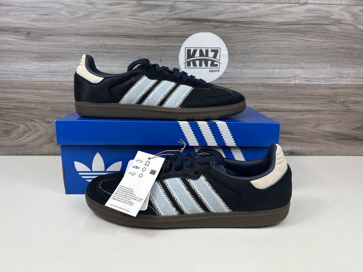 Adidas SAMBA OG 'Night Indigo' Pony Hair Originals (JS3934