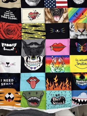 Timeless Treasures Fabric Of SoHo 8567 Multiple Panels Iconic Pictures 36x44