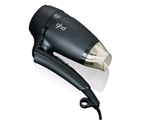 GHD FLIGHT+ TRAVEL HAIR DRYER WITH TRAVEL CASE IN BLACK