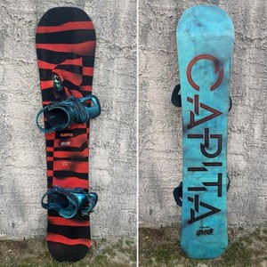157cm CAPiTA Horoscope Snowboard W/ Burton Cartel Bindings (excellent condition)