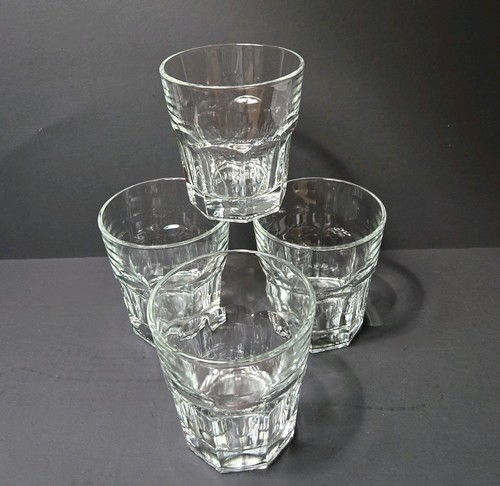 Libbey Gibraltar Duratuff 10 oz Whiskey Old Fashioned Bar Rocks Glasses Set Of 4 - Picture 7 of 9