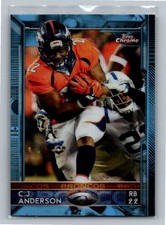 2015 Topps Chrome Blue Wave Refractor  C.J. Anderson 48