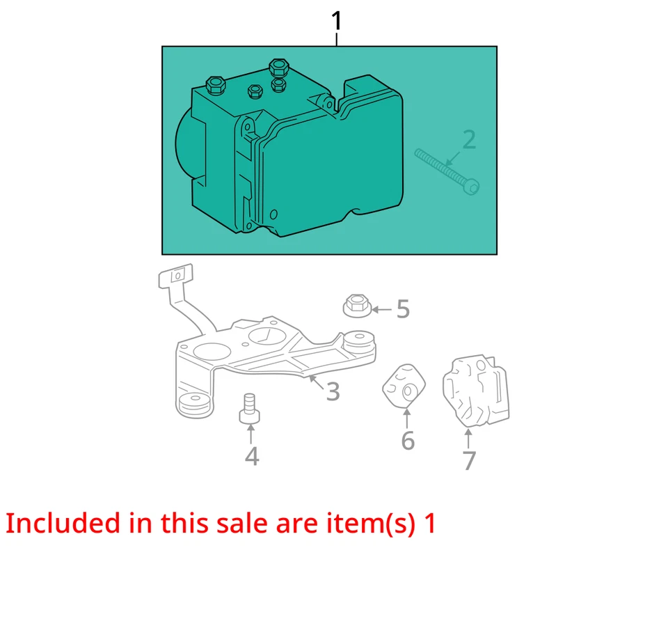 2013-2013 Toyota Tundra Abs Pump Control Module D0MGU - Image 3 of 4