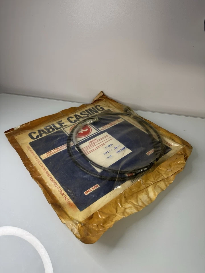 25032873 NOS AC Delco 1980 1981 Chevrolet Corvette Speedometer Cable W/O Cruise  - Image 3 of 4