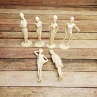 Lot of 6 Louis Marks & Co. Inc Campus Cuties  1964 Plastic Figures 6"