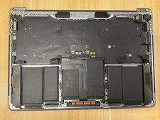 MacBook Pro 13" A2251 2020Topcase Keyboard Battery -no fan- Space Gray Grade C