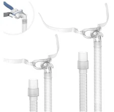 2PCs Replacement Tubing and Support Set for Airfit P10, Short Tube &... 