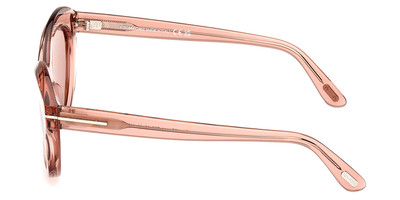 Tom Ford FT1111 Toni Sunglasses Women Shiny Light Pink  55mm New 100% Authentic Tom Ford FT1111 Toni Sunglasses Women Shiny Light Pink 55mm  main image 2