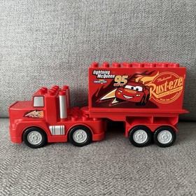 LEGO DUPLO Mack & Lightning McQueen ONLY from Set 10846 Flo's Cafe Pixar Cars 3