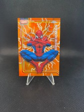 2026 Topps Chrome Marvel Spider-Man Orange Refractor /25 #163
