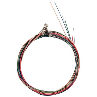 3X(6X Saiten  Akustikgitarre Farbig Stahl T4P1)8412