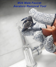Faucet Aerator Removal Tool Aerator Key for Sink Faucets Aerator, Stainless S...