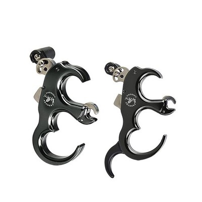 SHARROW Bow Release Aid 3/4 Fingers Automatic Archery Release Aluminium Alloy...