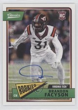 2018 Classics Rookies Significant Signatures 8/99 Brandon Facyson #274 Auto 0zt4