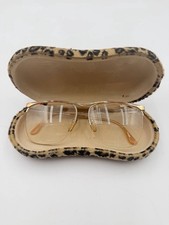 Vintage Pierre Cardin Eyeglasses Frame CS 168-1 Gold Metal w Case