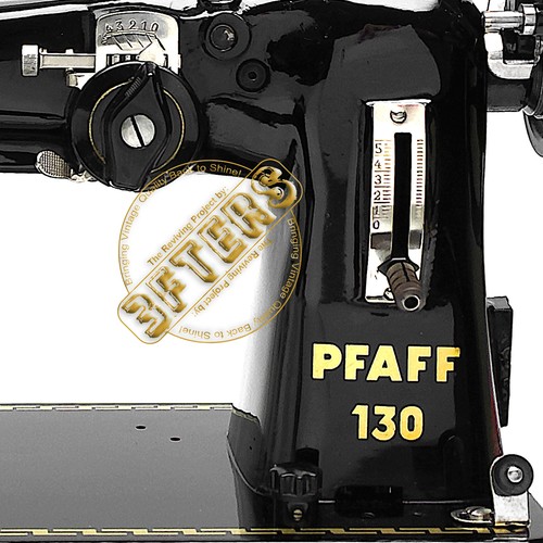 Vintage PFAFF 130 Heavy Duty Zig Zag Sewing Machine Restored & Serviced 3FTERS