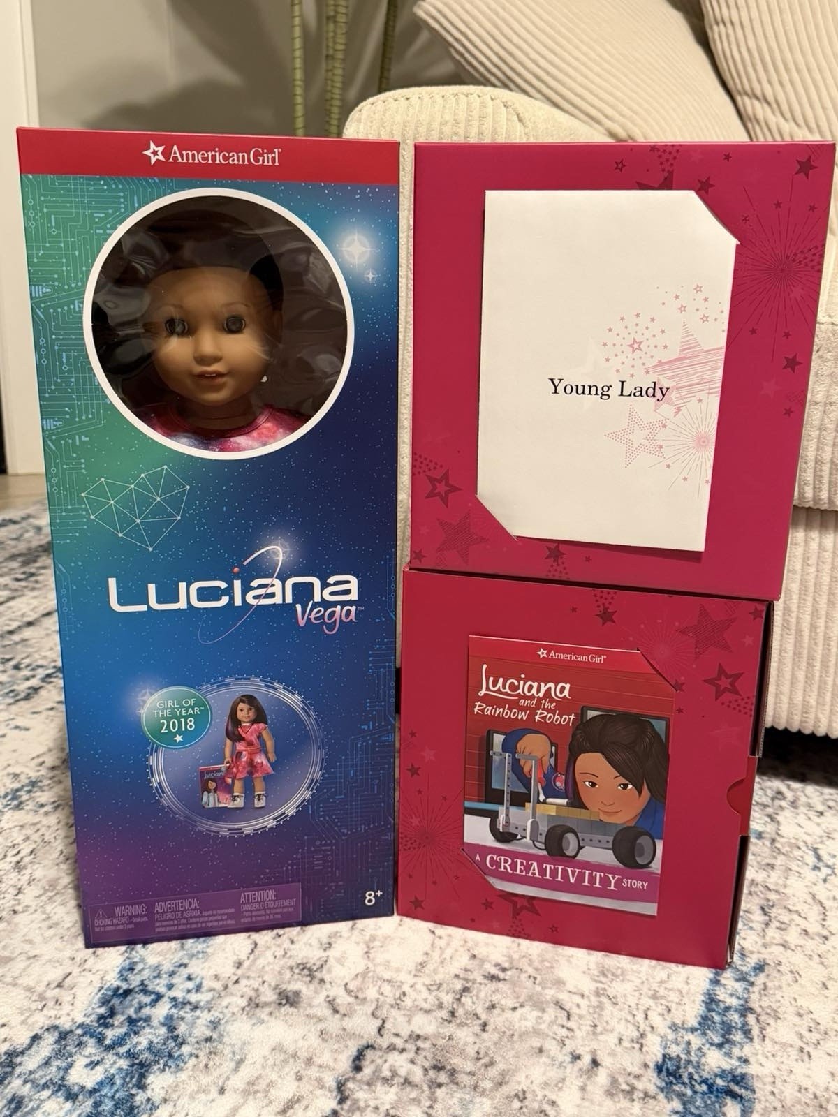 American Girl Luciana Vega Doll 2018 GOTY w/ Accessories New