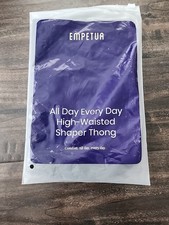 Empetua All Day Every Day High Waisted Shaper Thong Medium NWT