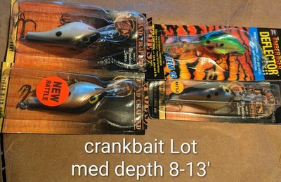 Crankbait Worden's Medium Diver 8-13' Depth Super Cedar New fishing lure lot 4