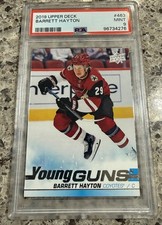 2019-20 Upper Deck - Young Guns Barrett Hayton #463 (RC) PSA 9