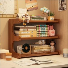 Desk Shelf Bookshelf for Desktop Organization Table Shelf Organizer Storage Rack