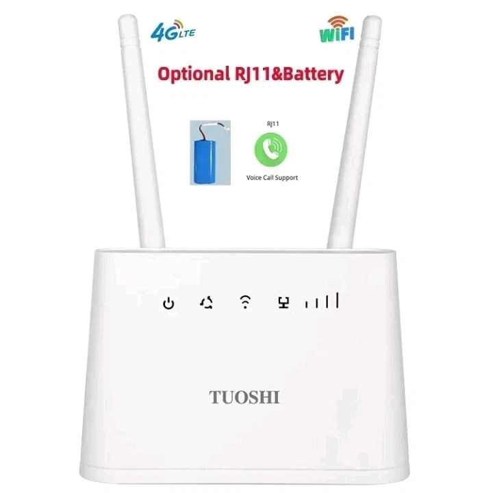 4g WiFi router battery or power  Internet Connection when no electricity . - Image 4 of 4