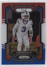 2023 Panini Prizm Red White & Blue Prizm Damar Hamlin #27 2l4