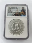 2024 George Washington Ascension Islands Funeral Medal 2oz Silver