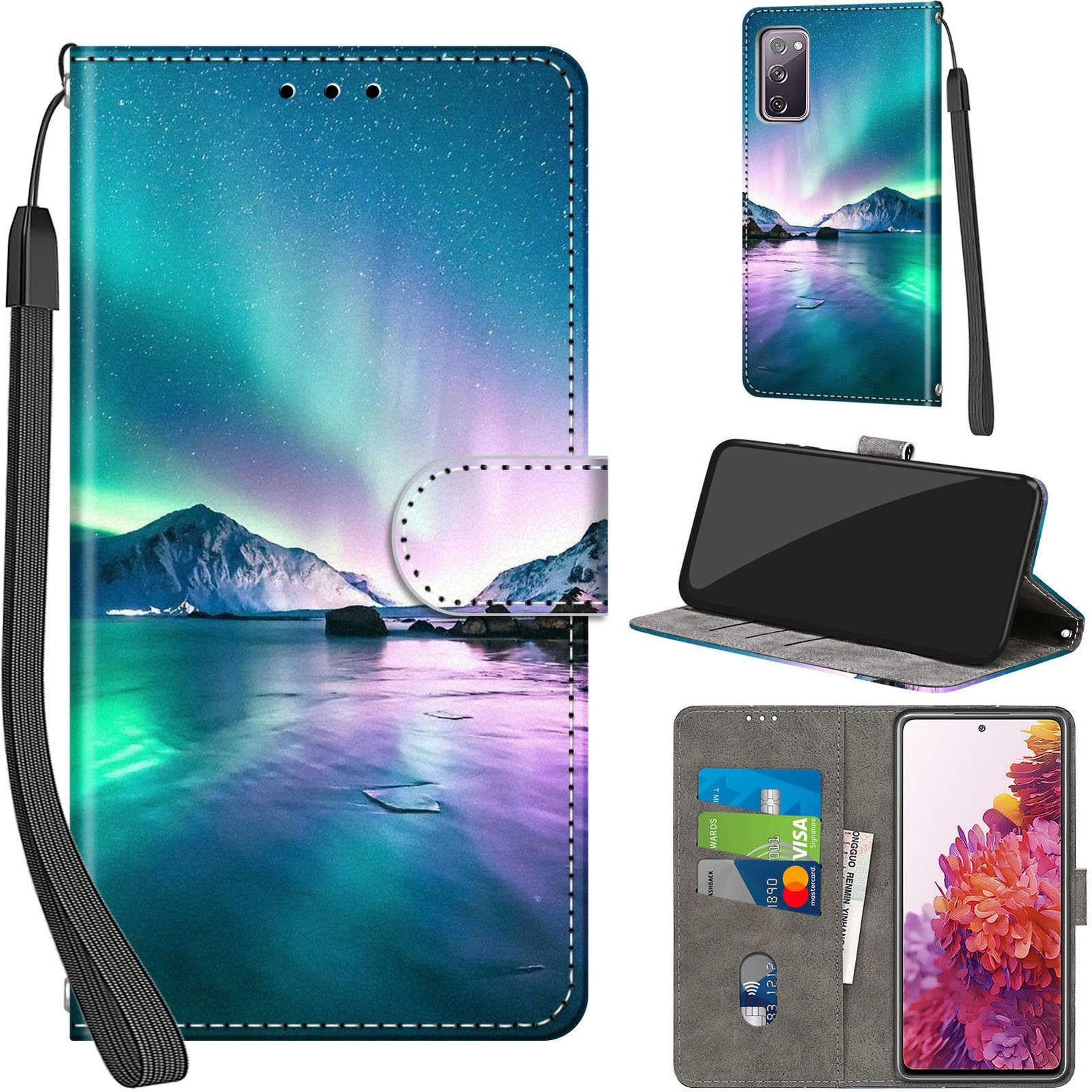 Coque Samsung S20 FE 5G housse en cuir PU premium aux finitions soignées