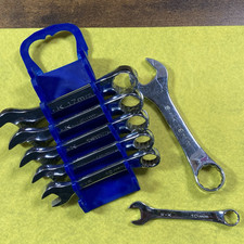 Price Drop Free Shipping Todays.k 7pc Stubby Comb. Wrench Set 10-18mm Usa