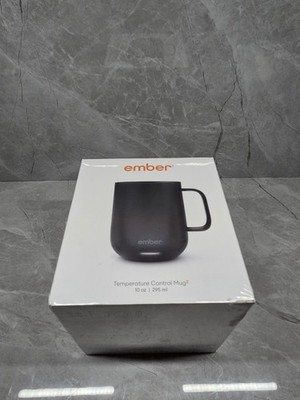 Ember 10 oz. Temperature Control Smart Mug 2 - Black, New and Sealed