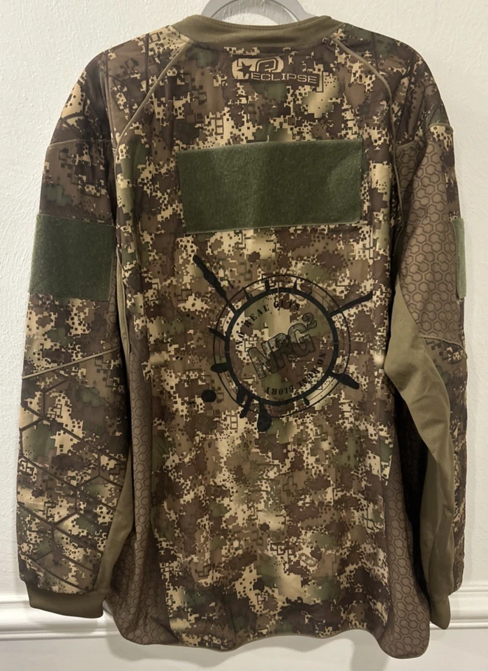 Planet Eclipse Long Sleeve Camouflage Professional Paintball Jersey Size 2XL - Image 4 of 4