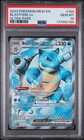 2023 POKEMON MEW EN-151 ULTRA RARE #184 BLASTOISE EX PSA 10