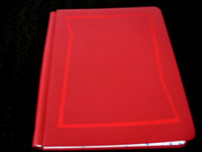Creative Memories STRAP-HINGE Red ALBUM 8.5"x11" With border pages