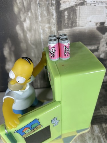 Die Simpsons Homer im Kühlschrankwecker sprechendes Licht 2002 - Bild 3 von 5