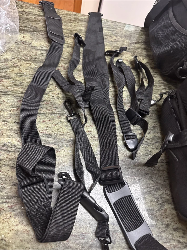 Equipaje Iron Rider Heavy Duty, Negro 19 X 12 X 8 11 X 15 X 9 Foto 2 de 4