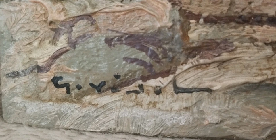 Petit Tableau peinture huile VIDAL Gustave (1895 - 1966) Provence Côte d'Azur - Photo 2/4