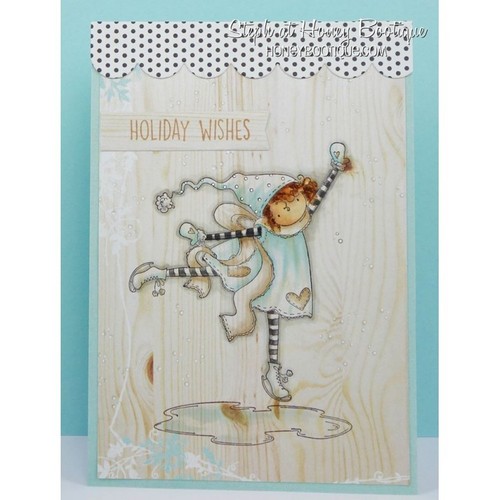 TINY TOWNIES-Stamping Bella Cling Mount Rubber Stamp-Stamping Craft-Townie Girls - Picture 179 of 190