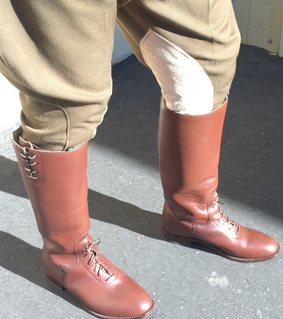 British or American Officer Semi-Dress Riding Boots Size 8  display picture 3