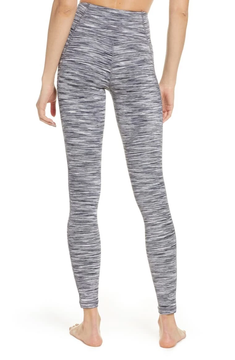 NEW Zella Live In Space Dye High Waist Leggings - Grey - Small